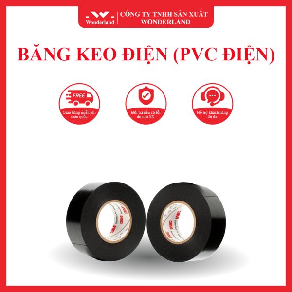 BĂNG KEO ĐIỆN (PVC ĐIỆN) WONDERLAND
