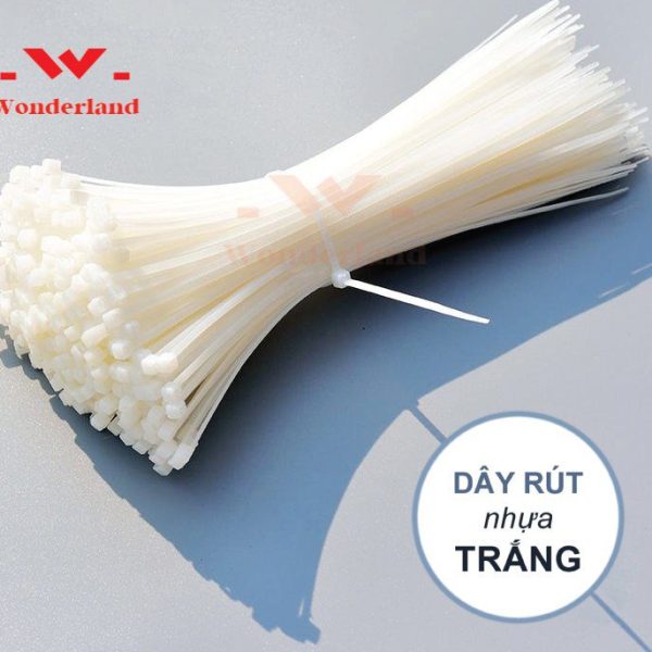 DÂY RÚT NHỰA TRẮNG 4 x 200MM